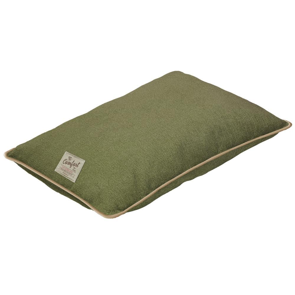 Happy Tails Large Teddy Pet Bed Forest 30 in. x 40 in. 38007 The Home