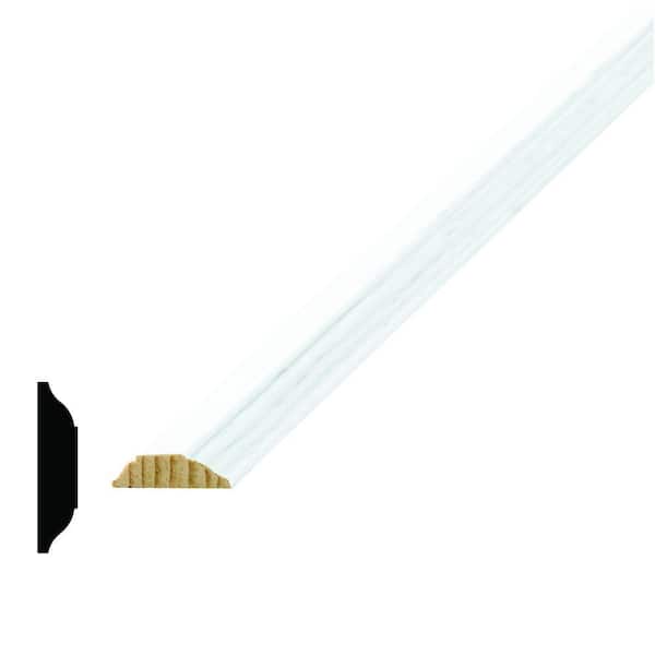 Alexandria Moulding WM 984 3/8 in. x 1-3/8 in. Primed Pine Finger-Jointed Mullion Moulding