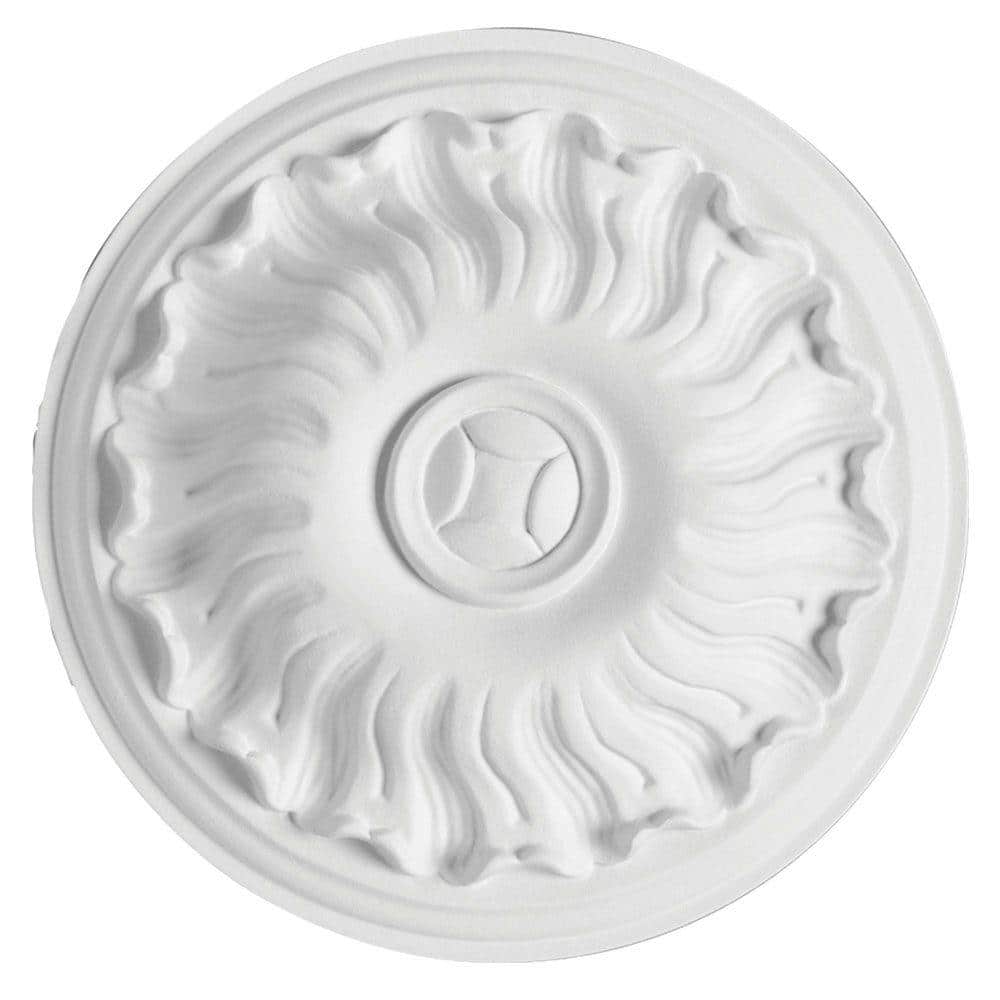 European Collection 7-1/2 in. x 1-9/16 in. Floral Rosette Polyurethane Ceiling Medallion price history on PriceWatchPro