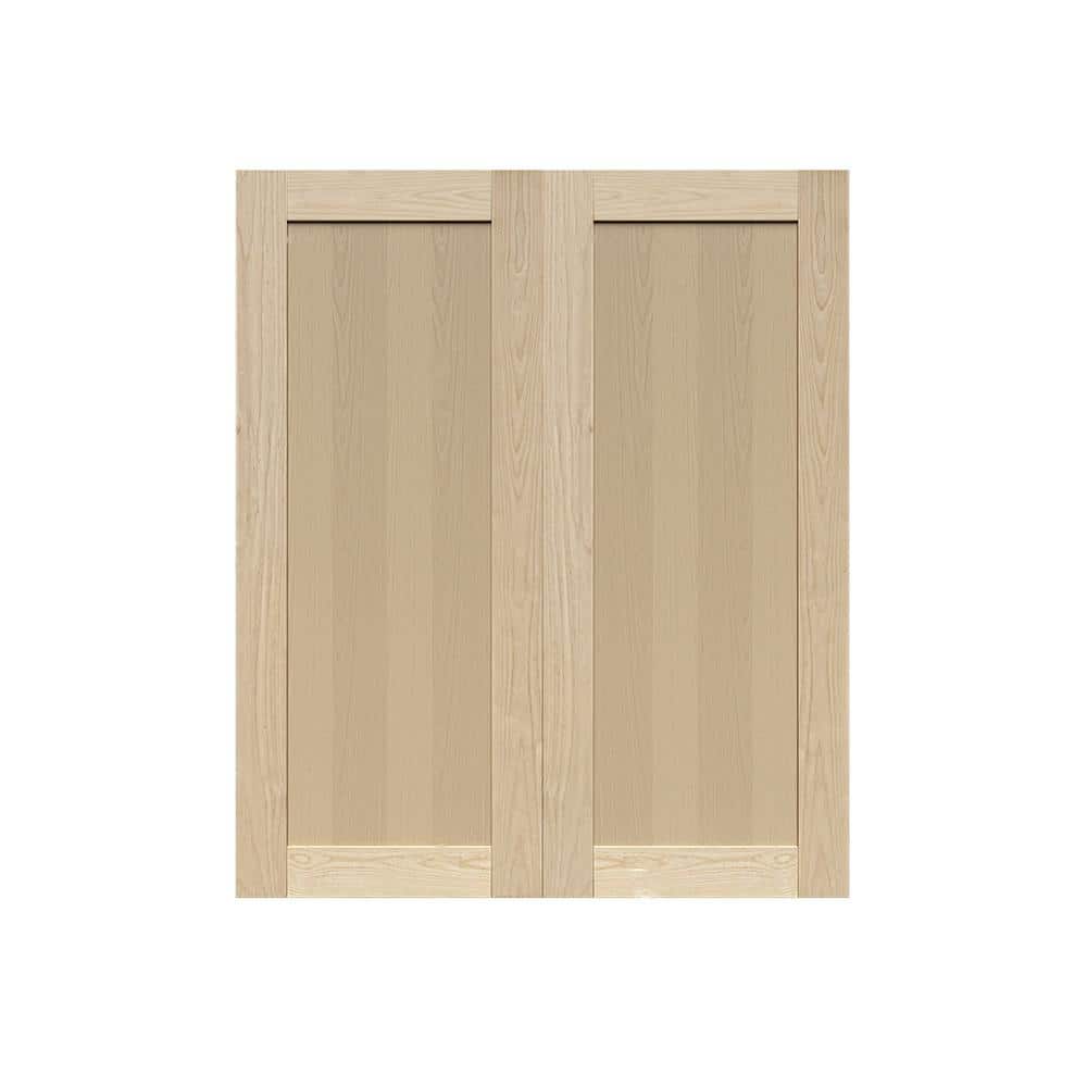 Lancaster Shaker Assembled 24 in. x 42 in. x 12 in. Wall Cabinet with 2-Doors in Natural Wood price history on PriceWatchPro