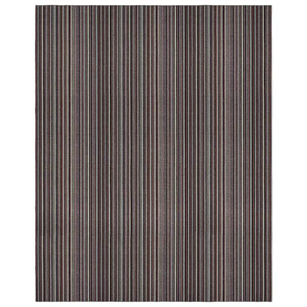 Carnival Stripe Random Multi Color 12 ft. x 15 ft. Area Rug