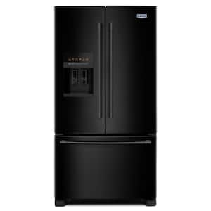 25 cu. ft. French Door Refrigerator in Black with POWER COLD Feature