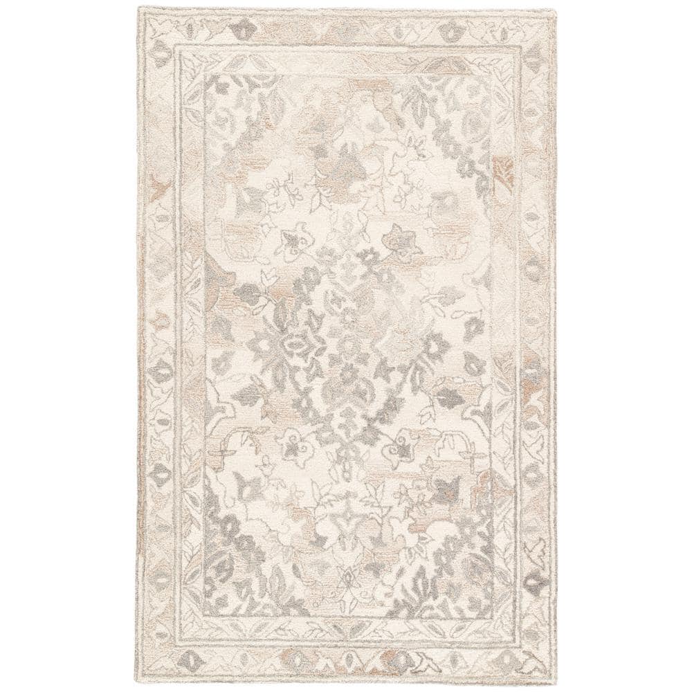 Bristol 9' x 12' Gray Wool Handmade Tufted Rug
