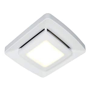 Quick Installation Bathroom Exhaust Fan Replacement Grille/Cover with LED Light