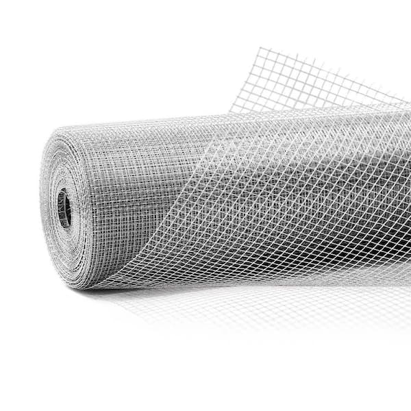 Galvanized Steel 1/4 in. x 6 ft. x 50 ft. 23-Gauge Hardware Cloth with 1/4 in. Mesh