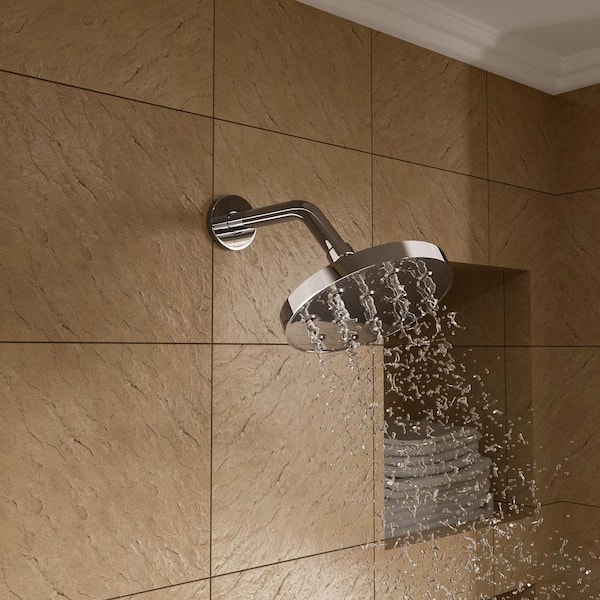 Single Handle 1-Spray Shower Faucet 1.8 GPM with High Pressure in Chrome