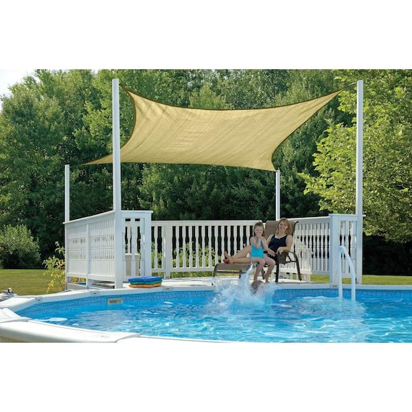 home depot sun shade sail