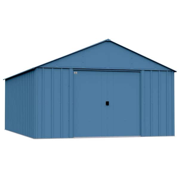 Arrow Classic Storage Shed 17 ft. D x 12 ft. W x 8 ft. H Metal Shed 194 sq. ft.