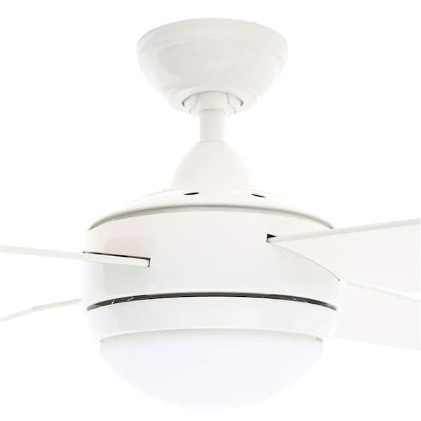 Hunter Sonic 52 in. Indoor White Ceiling Fan with Universal Remote