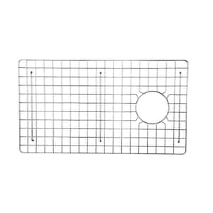 FS30 27 in. x 15 in. Wire Grid for Single Bowl Kitchen Sinks in Stainless Steel