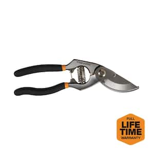 3/4 in. Cut Capacity Forged Steel Blade with Non-Slip Grip Bypass Hand Pruning Shears