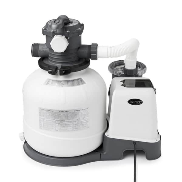 Intex ZX100 Automatic Pressure Side Pool Cleaner with Pool Sand
