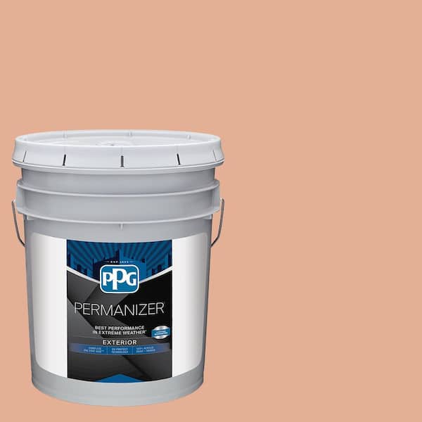PERMANIZER 5 gal. PPG1199-4 Hush Puppy Semi-Gloss Exterior Paint