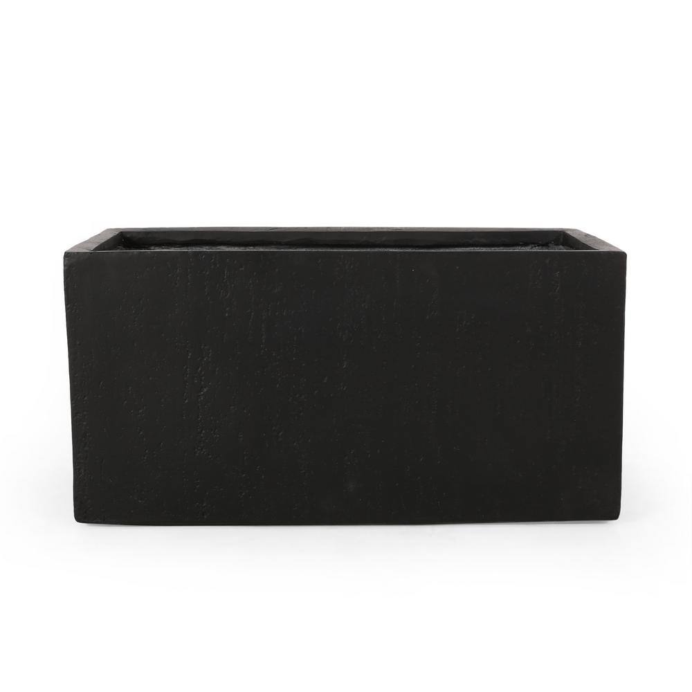 35.25 in. L x 18 in. W x 18 in. H Concrete Window Box Modern ...