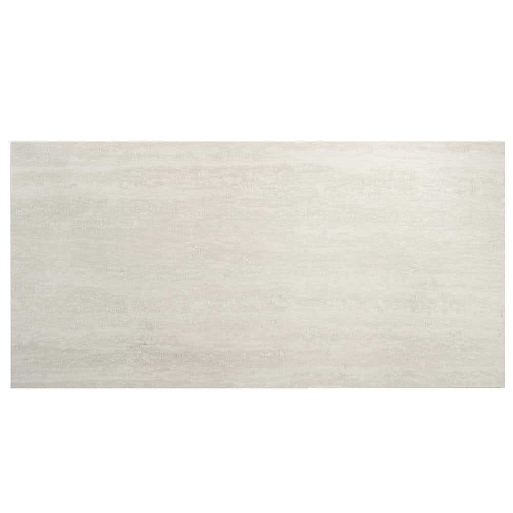 Terrain 24 in. x 48 in. Matte Ivory Porcelain Plain Large Format Tile (15.55 sq ft/case)-2 Pack price history on PriceWatchPro
