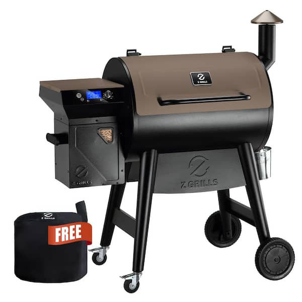 Reviews for Z GRILLS 694 sq. in. Wood Pellet Grill and Smoker PID 2.0 Brown with Rain Cover Pg 3 The Home Depot