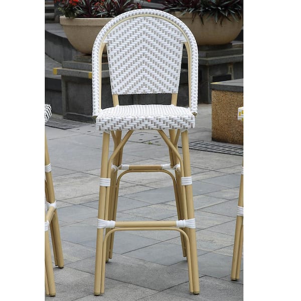 Furniture Of America Janele 46 5 In, 30 Outdoor Bar Stools With Back