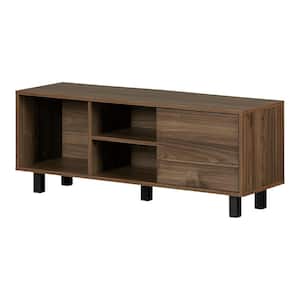 Octave TV Stand Natural Walnut.