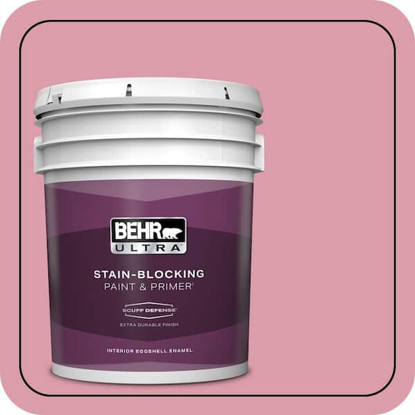 BEHR ULTRA 5 gal. #110C-3 Glamour Extra Durable Eggshell Enamel Interior Paint & Primer