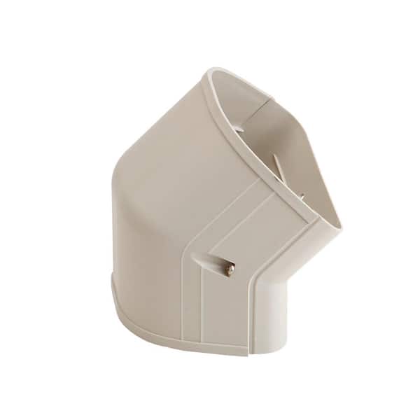 RectorSeal Fortress Lineset Covers 4.5" 45°Out Vertical Ell, Ivory 122
