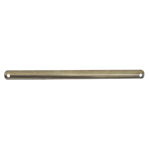 Design House 12 in. Antique Brass Extension Downrod