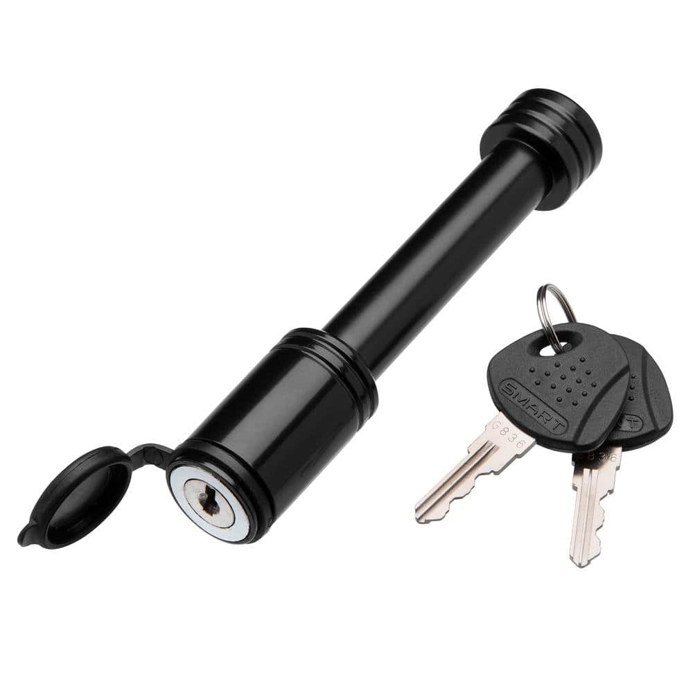 TowSmart 2.75 in. Stainless Barrel Style Receiver Hitch Pin Lock with  Sleeve 734M - The Home Depot