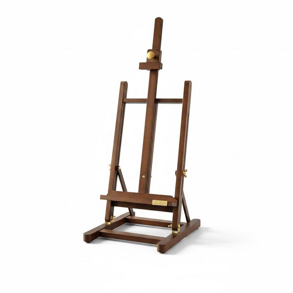 Large Tabletop H Frame Painting Easel Assembly-Free Beech Wood Desktop ...