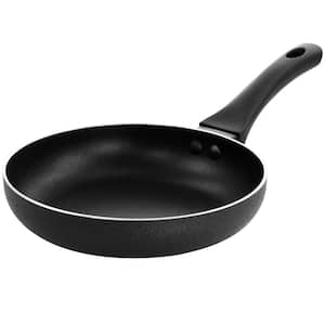 Ashford 8 in. Non Stick Aluminum Frying Pan in Black