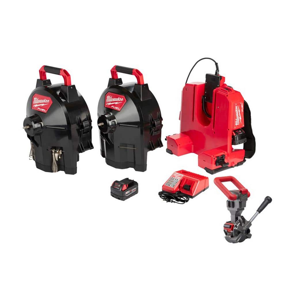 Milwaukee M18 FUEL 1/2 in. SWITCH PK DRUM KT w/Cable Drive 