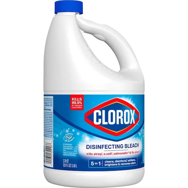 Clorox 121 oz. Concentrated Regular Disinfecting Liquid Bleach