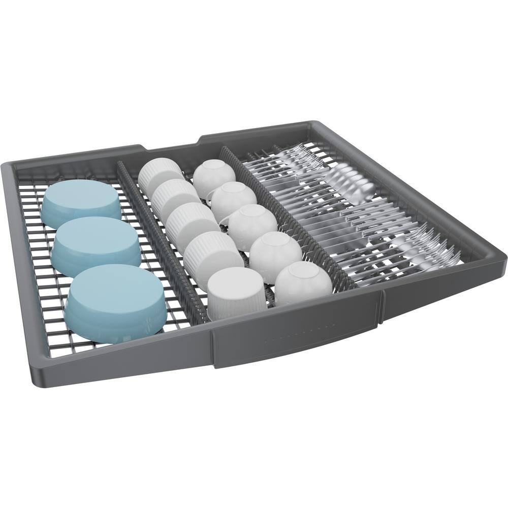24-Inch Stainless Steel Built-In Dishwasher with Top Control