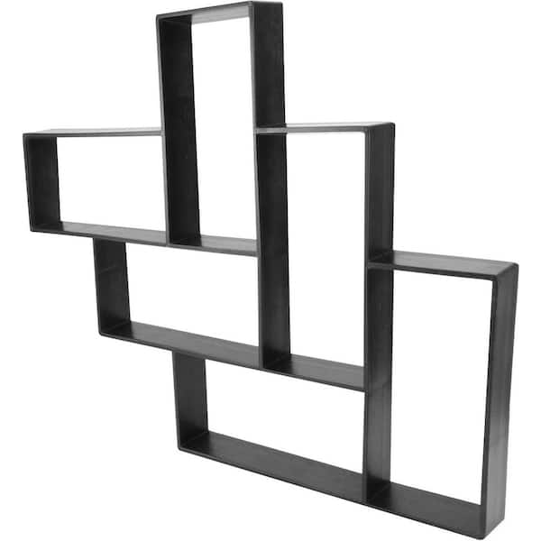 Reusable Hexagon Concrete Molds Paver Stepping Stone Maker DIY Walkway Pavement Moulds for Garden Patio 49.7 x40.5 x 4cm