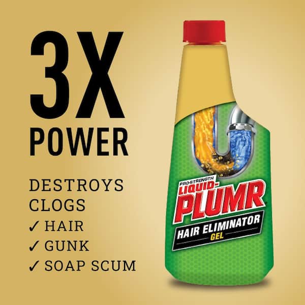 16 oz. Pro-Strength Hair Clog Eliminator and Liquid Drain Cleaner