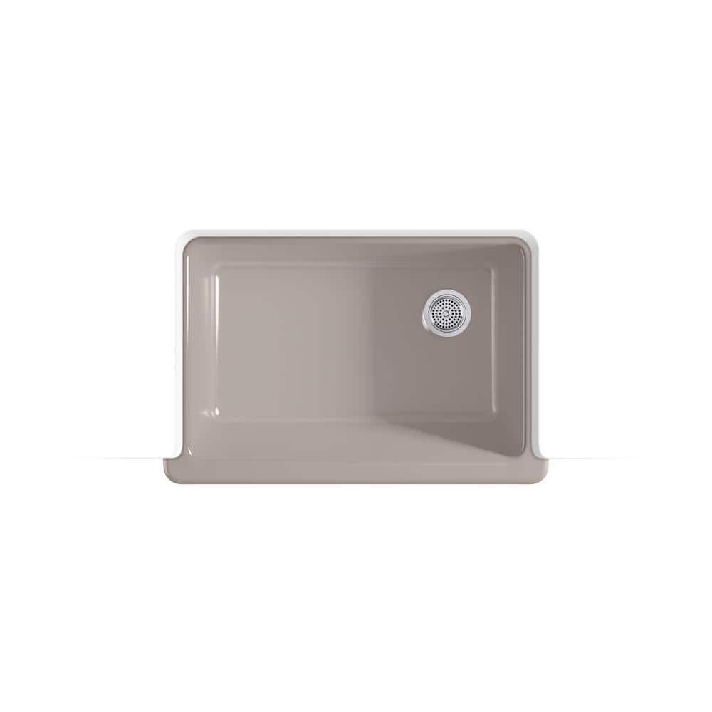 Truffle Cast Iron Single-Bowl Farmhouse Kitchen Sink