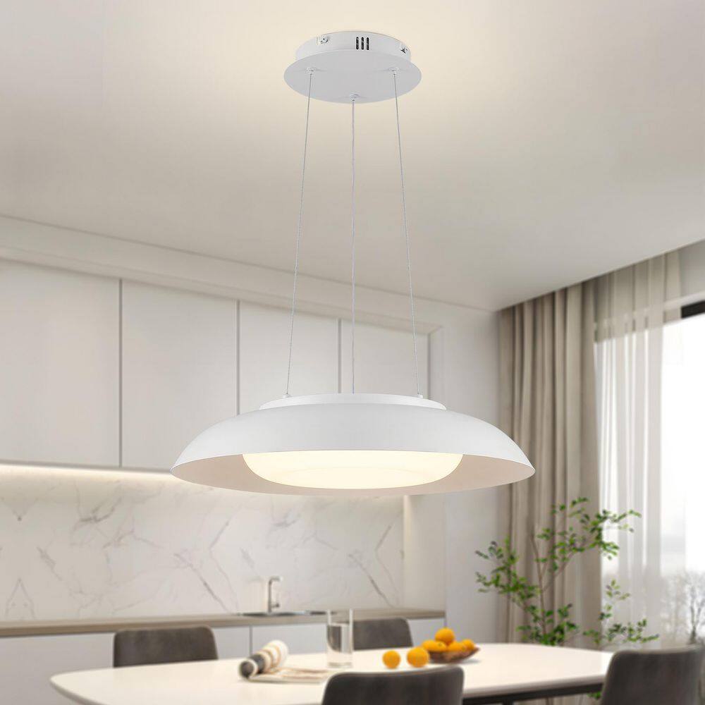 1-Light Metal Hanging Ceiling Pendant Light with White Shade for Kitchen Island price history on PriceWatchPro
