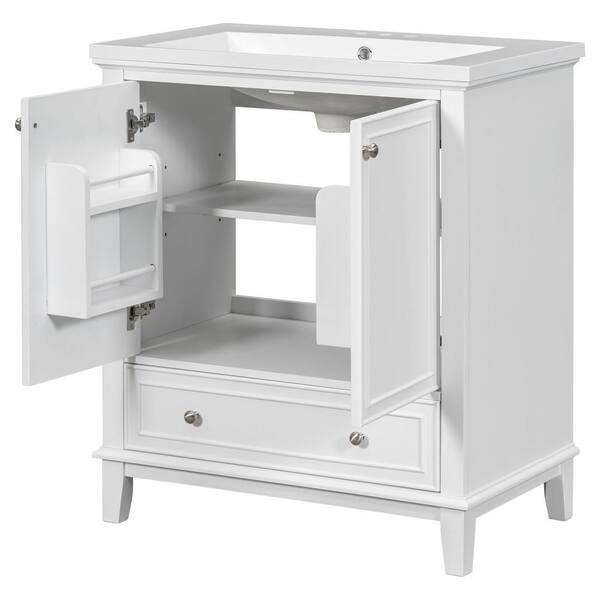 EPOWP 30 in. W x 18 in. D x 34.8 in. H Single Sink