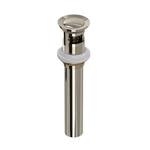 1.25 in. Push Drain Assembly in Polished Nickel