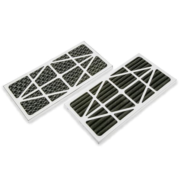5-Micron Activated Carbon Outer Air Filter for Allergen/Odor Removal, 2-Pack (for 1044+ CFM Air Filtration Systems)