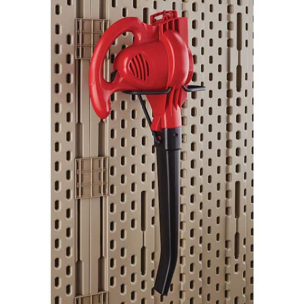 Rubbermaid Storage Shed Space Saving Large Mounted Power Tool Holder (3 Pack)