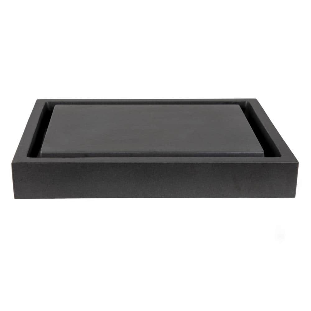 Rectangular Infinity Pool Sink in Lava Stone price history on PriceWatchPro
