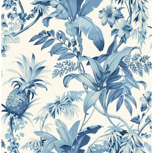 Chesapeake Frederique Mint Floral Wallpaper, 20.5-in by 33-ft, 56.38 sq. ft.