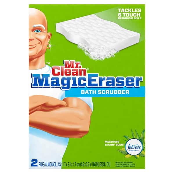 Mr. Clean Magic Eraser Bath Scrubber Sponge (2-Pack)