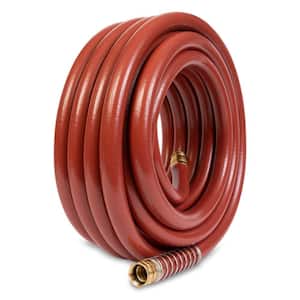 3/4 in. x 50 ft. Red Commercial Hose