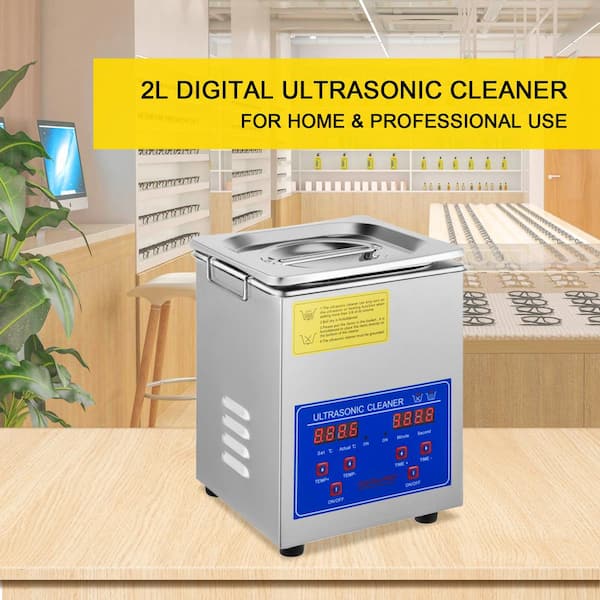 VEVOR Knob Ultrasonic Cleaner 3L 40 KHZ Ultrasonic Cleaning Machine with  Heater & Timer for Cleaning Jewelry Eyeglasses Watch QXJSXNQXJ3L000001V1 -  The Home Depot