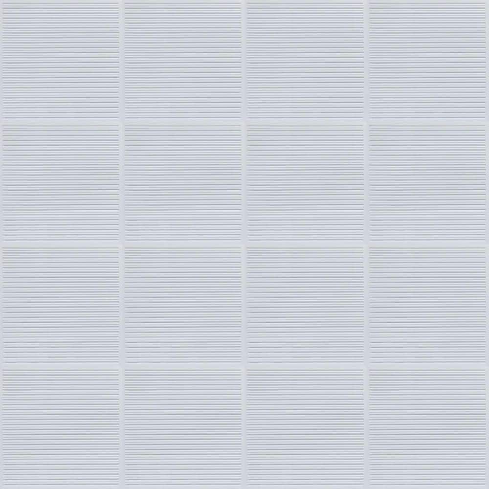 Gloss White 2' x 2' PVC Faux Tin Ceiling Tile Set