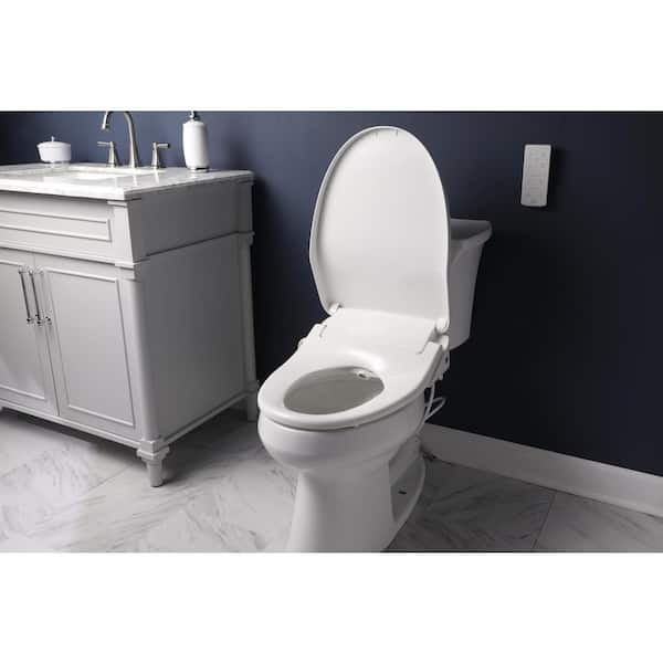 HD-7500 Electric Bidet Seat for Elongated Toilets in White