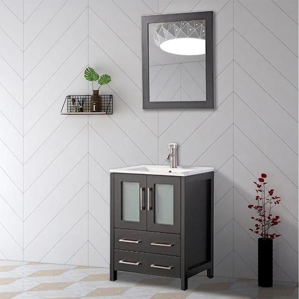 Vanity Art Brescia 24 In W X 18 D, Azucena 24 5 Wall Mounted Single Bathroom Vanity