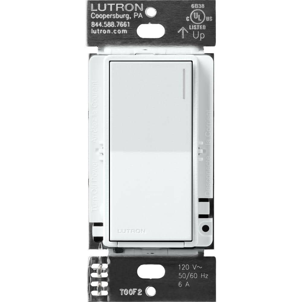 Sunnata Switch, for 6A Lighting or 3A 1/10 HP Motor, Single Pole/Multi Location, Glacier White (ST-6ANS-GL) price history on PriceWatchPro
