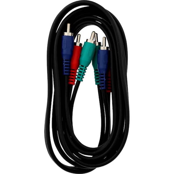 Zenith 6 ft. Video Component Cable, Black