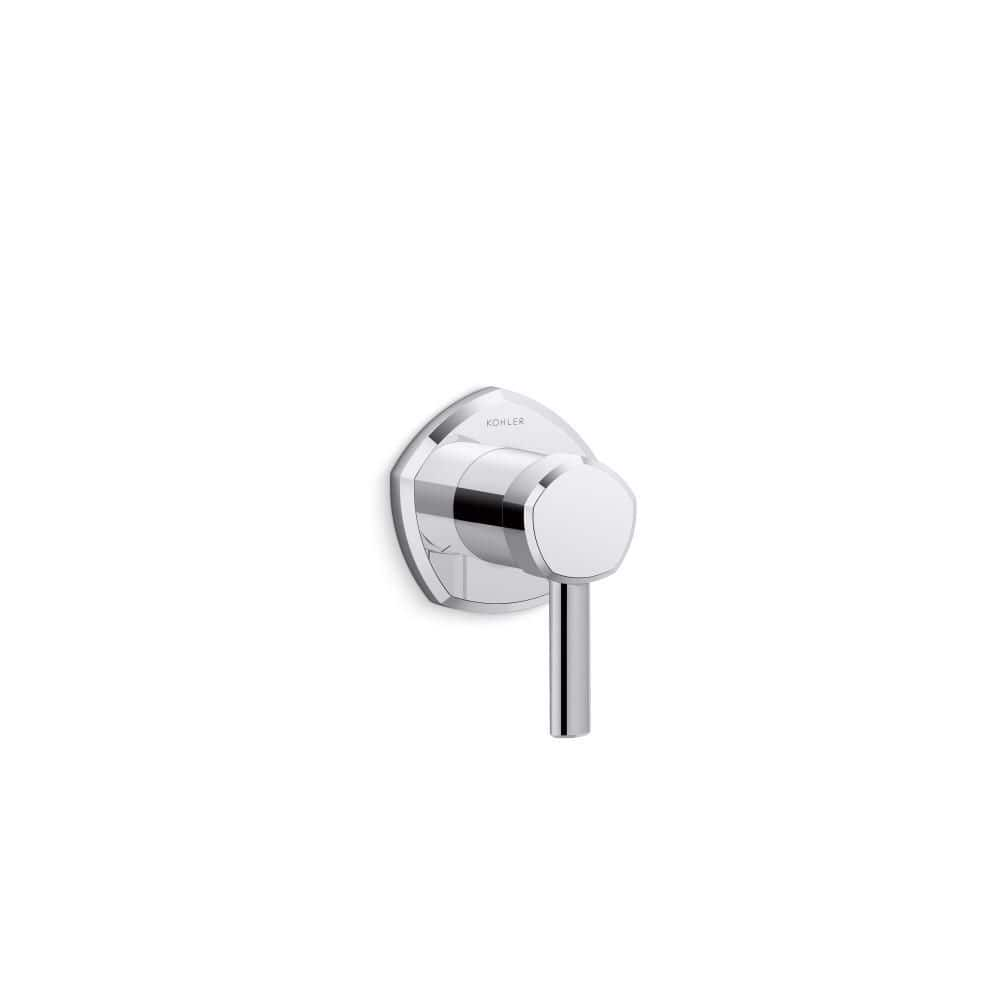 KOHLER Occasion Lever 1-Handle Tub and Shower Faucet Trim in Polished Chrome